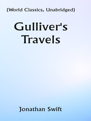cover image of Gulliver's Travels